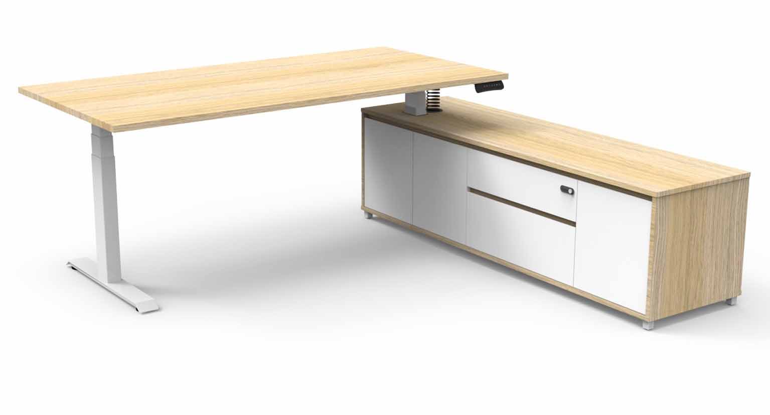 Boost+ Height Adjustable Executive Desk